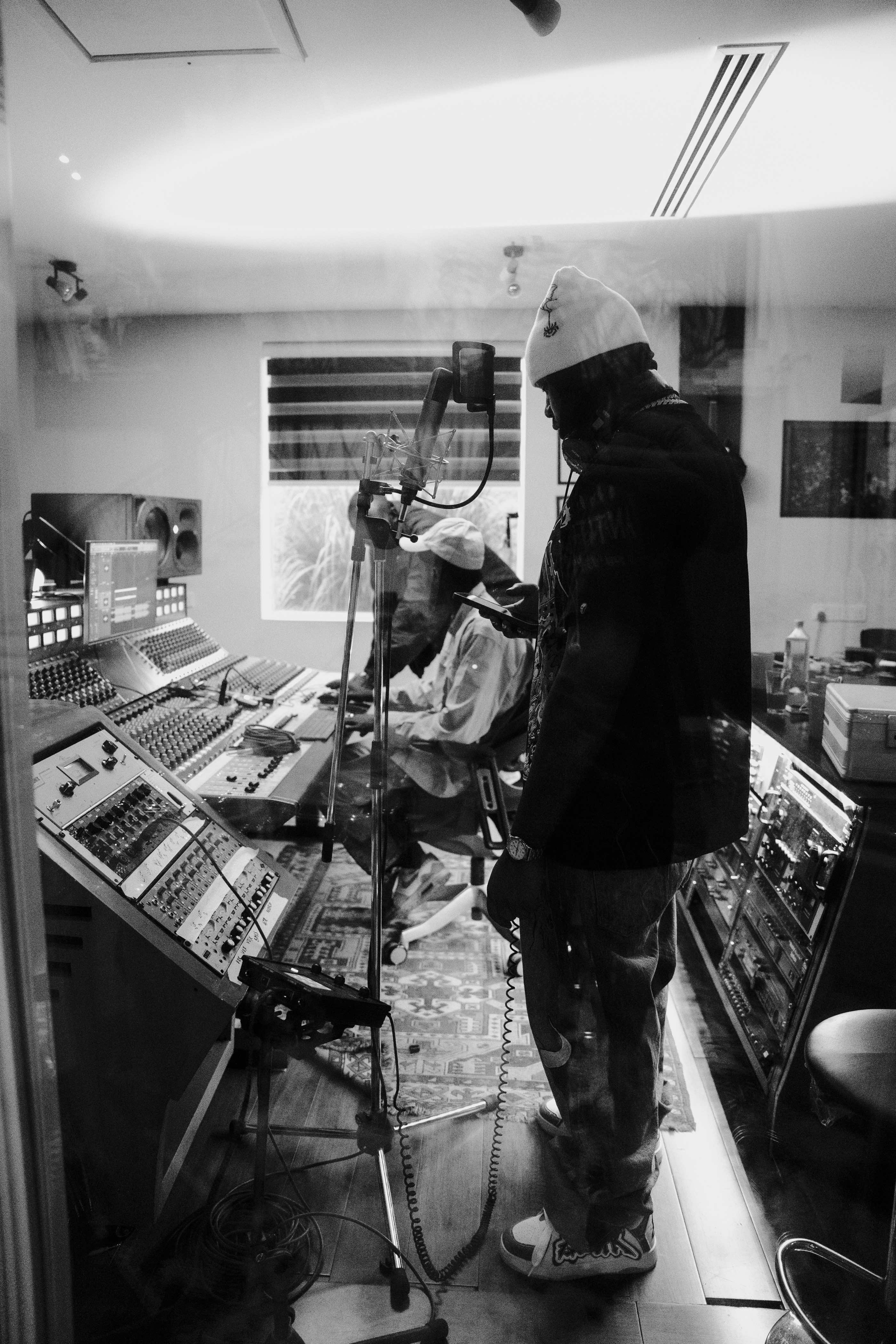 Studio session